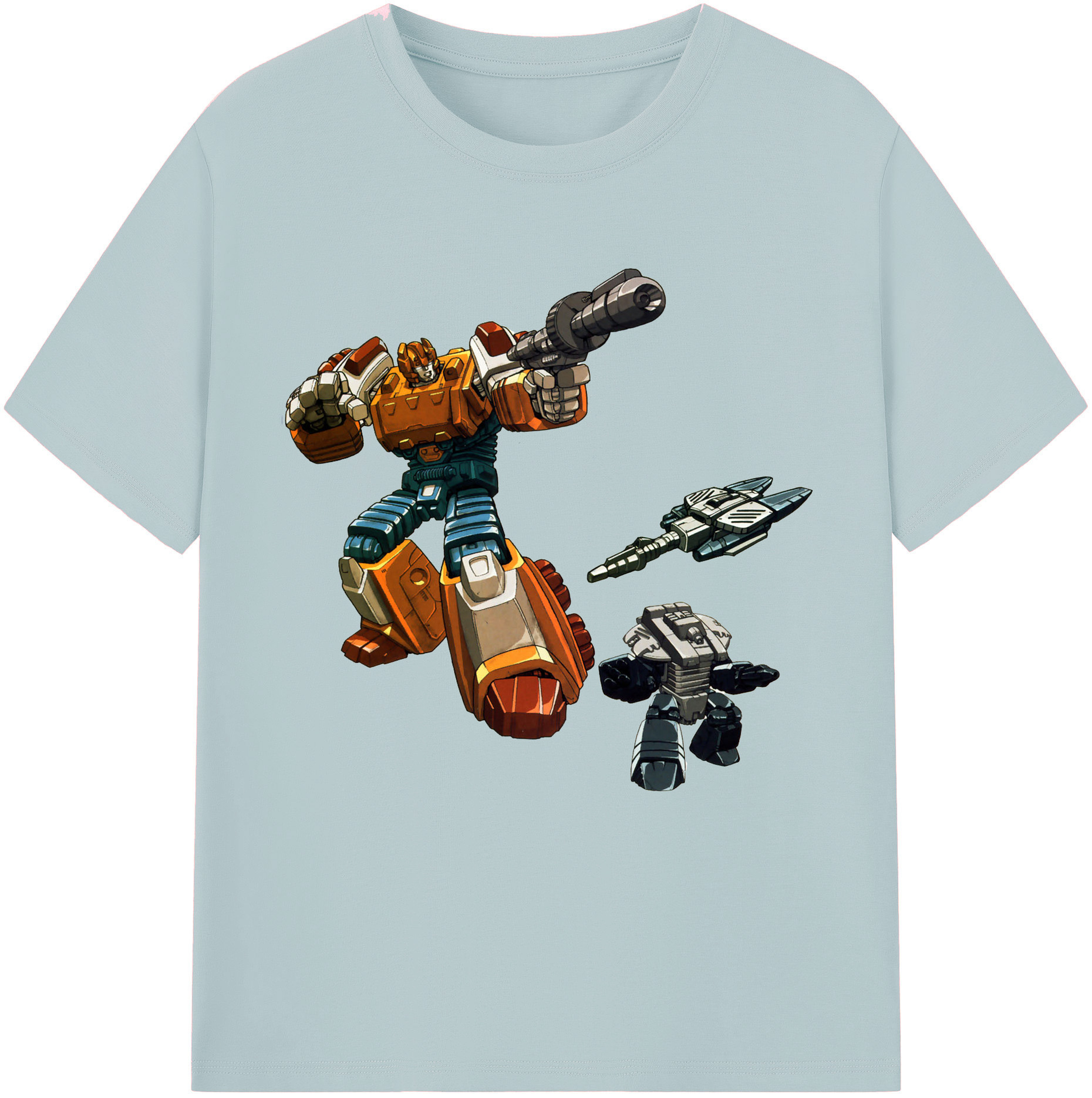 （画像用）  綿100％半袖Tシャツ（フロントプリント）